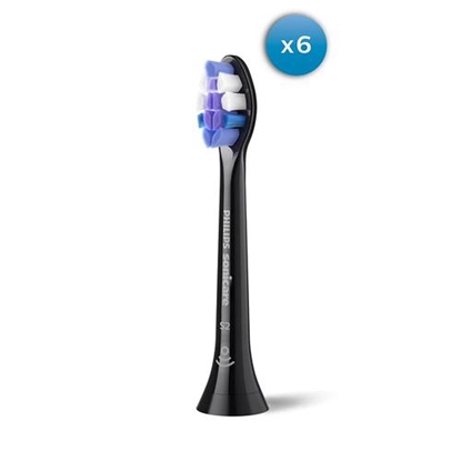 Attēls no Philips Sensitive HX6056/88 Electric toothbrush heads 6 pcs / black