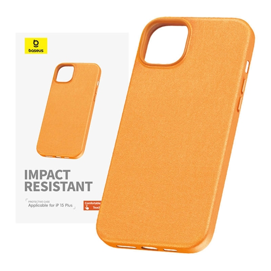 Picture of Phone Case for iPhone 15 Plus Baseus Fauxther Seri