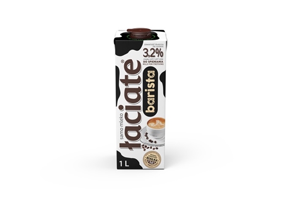 Изображение Piens LACIATE 3,2%, UHT, Barista, 1l