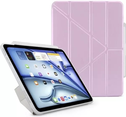 Attēls no Pipetto Origami No3 Pencil Case, metallic purple - iPad Air 11 (M3/M2) / iPad Air 10.9 (2022/2020)