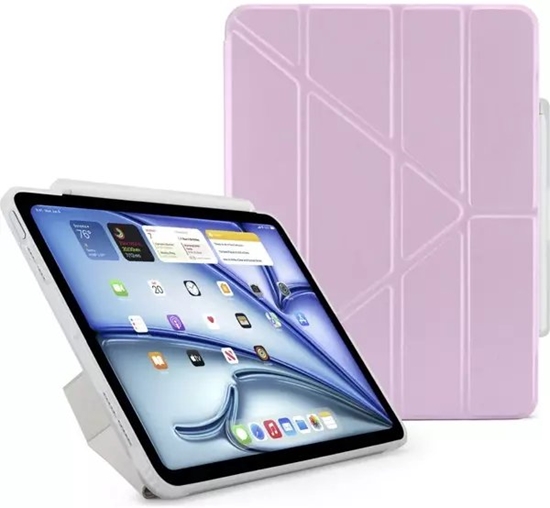 Picture of Pipetto Origami No3 Pencil Case, metallic purple - iPad Air 11 (M3/M2) / iPad Air 10.9 (2022/2020)