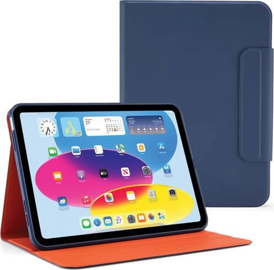 Picture of Pipetto Origami No5 Rotating Folio Case, dark Blue - iPad (A16) / iPad (2022)