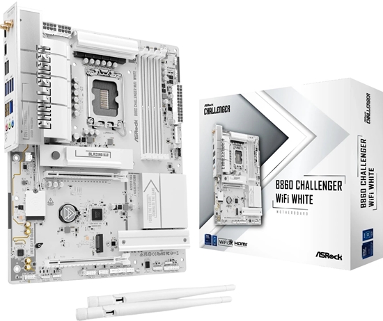 Picture of Pyta gówna ASRock B860 CHALLENGER WIFI WHITE