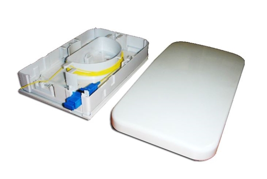 Picture of Plastmasas sadales kārba optikai, 1 ports, Simplex, 20x12x4