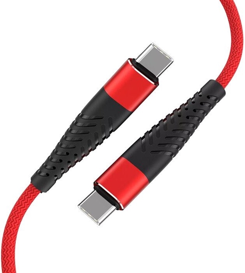 Изображение PNY USB-C to USB-C 65W Red