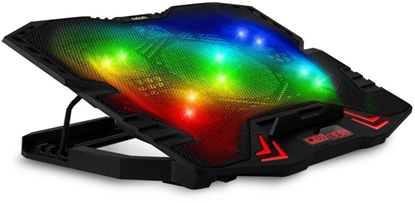 Изображение Podstawka chodzca Evolveo EVOLVEO Ania 5RGB podkadka chodzca do laptopa 5x wentylator podwietlenie RGB