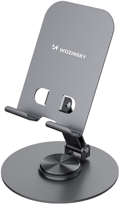 Изображение Podstawka Wozinsky Podstawka Wozinsky WPT-K95 stojak obrotowy pod telefon tablet - szara