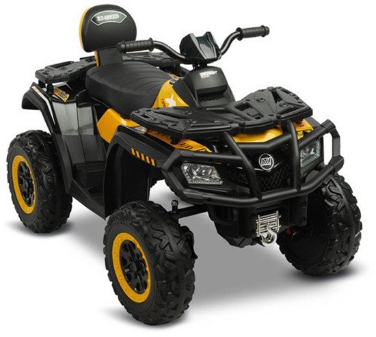Picture of POJAZD NA AKUMULATOR RUSH YELLOW