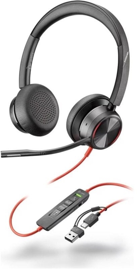 Picture of Poly Headset Blackwire C8225-M Stereo USB-C/A (bulk)