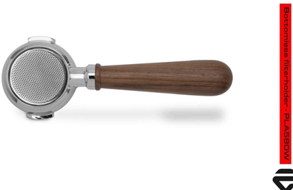 Изображение Portafilter NPF Lelit PLA580W - naked 58 mm Drewno orzechowe