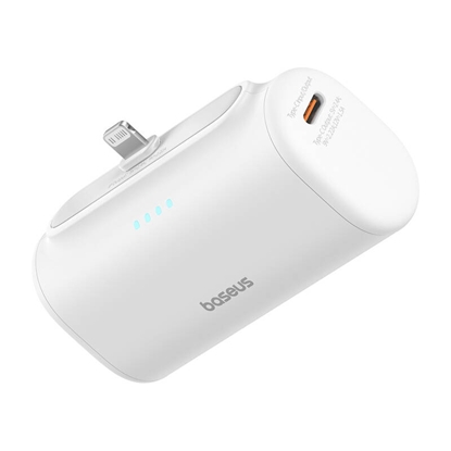 Attēls no Powerbank Baseus Powerbank Baseus Compact IP 5000mAh 20W USB-C/Lightning (biay)
