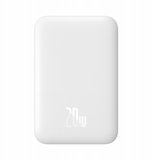Изображение Powerbank Baseus Powerbank Baseus Airpow 6000mAh 20W z kablem Baseus Simple USB-C (20V/3A) 30cm - biay