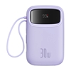 Picture of Powerbank Baseus Powerbank Baseus QPow 2 10000mAh 30W 2xUSB-C (fioletowy)