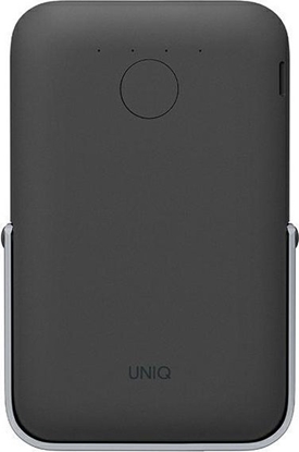 Attēls no Powerbank Uniq Hoveo 5000mAh Czarno-srebrny