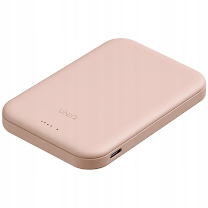 Attēls no Powerbank UNIQ Lyden Lexa Magnetic 5000mAh PD USB-C MagSafe róowy