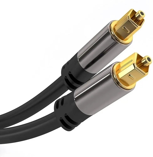 Picture of PremiumCord Kabel Toslink M/M, 6mm, 1,5m, czarny