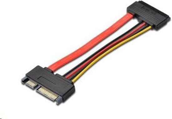 Picture of PremiumCord SATA 22-pin - SATA 22-pin, 0.15m, Wielokolorowy (kfsa-22)