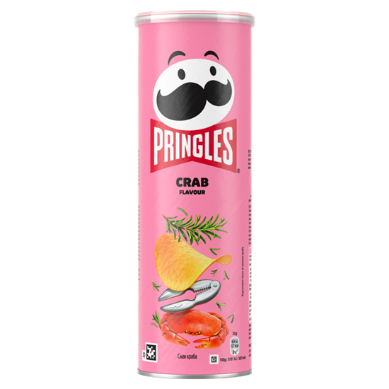 Picture of PRINGLES ar krabju garšu, 165g