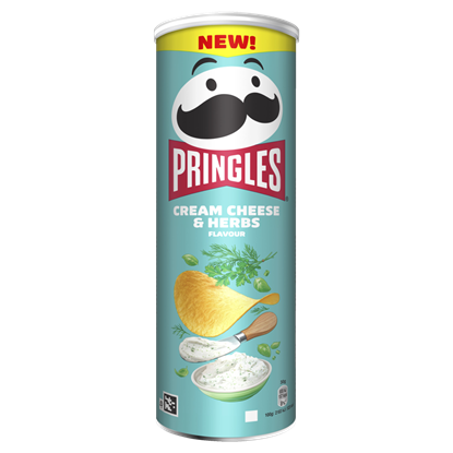 Attēls no PRINGLES Cream Cheese & Herbs 165g