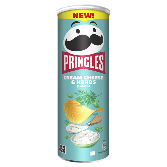 Picture of PRINGLES Cream Cheese & Herbs 165g