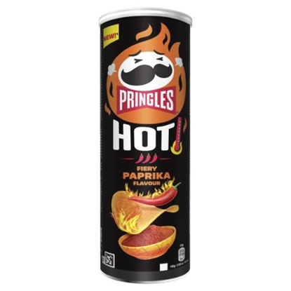 Attēls no PRINGLES Hot fiery paprika, 160g