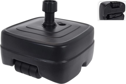 Attēls no ProGarden ProGarden Podstawa pod parasol z moliwoci napenienia, 45 L, czarna