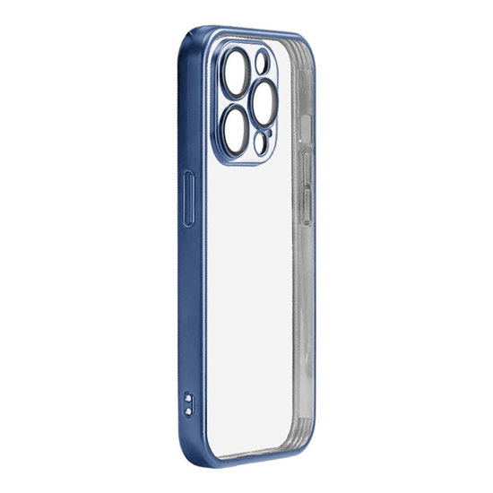 Picture of Protective phone case Joyroom JR-15Q4 for iPhone 15 Pro Max (matte blue)