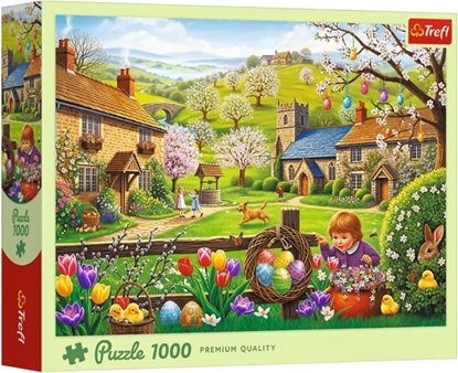 Изображение PUZZLE 1000 Poszukiwanie wielkanocnych jajek 10977