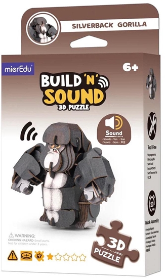 Picture of Puzzle 3D. Buduj i suchaj - Goryl
