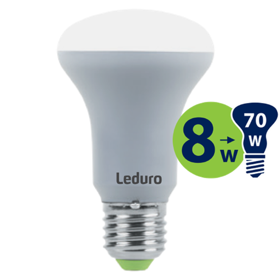 Picture of R63 LED SPULDZE PL-R63-21177 8W 550lm E27 180° 3000K 220-240V