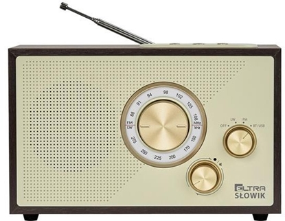 Attēls no Radio OR SŁOWIK USB/BT ciemny brąz 