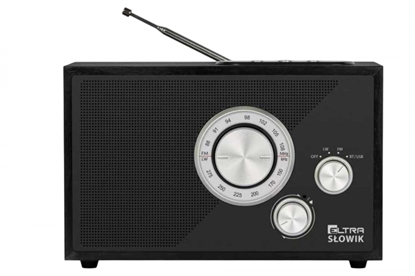 Attēls no Radio OR SŁOWIK USB/BT czarny 