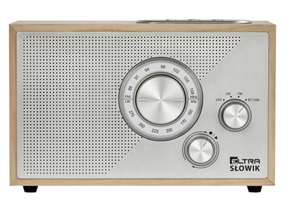 Attēls no Radio OR SŁOWIK USB/BT jasny brąz 
