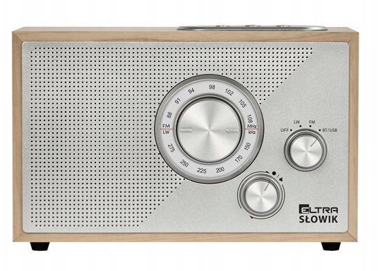 Picture of Radio OR SŁOWIK USB/BT jasny brąz 