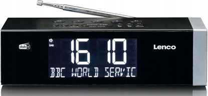 Attēls no Radiobudzik Lenco LENCO CR-640BK DAB+/FM Stereo radio budzik z BT i 2x4W RMS