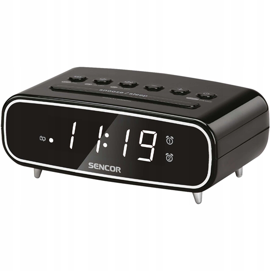 Изображение Radiobudzik Sencor SRC 2600 B  Radiobudzik RETRO