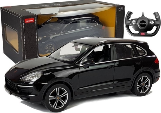 Изображение Rastar Auto R/C Porsche Cayenne Turbo Rastar 1:14 Czarne na Pilota