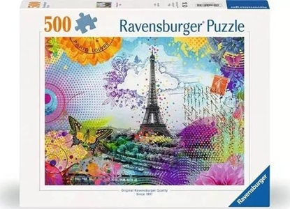 Attēls no Ravensburger Puzzle 500 Pocztówka z Parya