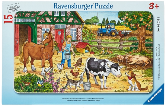 Picture of Ravensburger Puzzle Happy Farm Life 15 - 060351