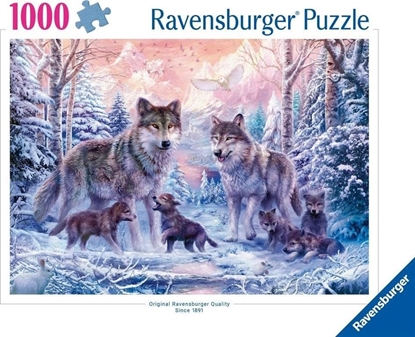 Attēls no Ravensburger Puzzle niene wilki 1000 elementów