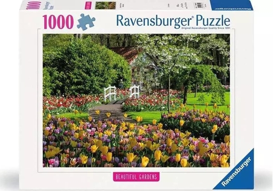 Изображение Ravensburger Puzzle Ogrody Keukenhof 1000 elementów