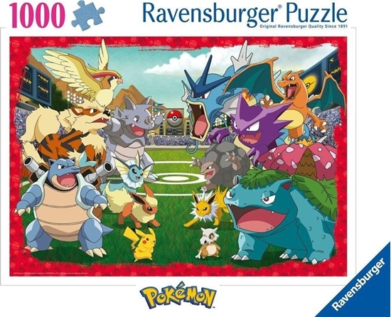 Picture of Ravensburger Puzzle Pokemon Ostateczna Rozgrywka 1000 elementów