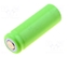 Picture of Re-battery: Ni-MH; 2/3AAA,2/3R3; 1.2V; 400mAh; ¨10.5x28.5mm