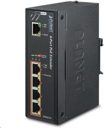 Attēls no Repotec 4-Portowy przeduacz PoE (IPOE-E174)