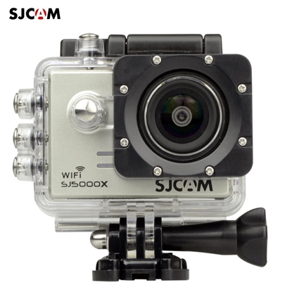 Attēls no RETURNED SJCam SJ5000x Elite Wi-Fi Ūdendroša 30m Sporta Kamera 12.4MP 170° 4K HD 2.0" LCD Ekrāns Sudraba