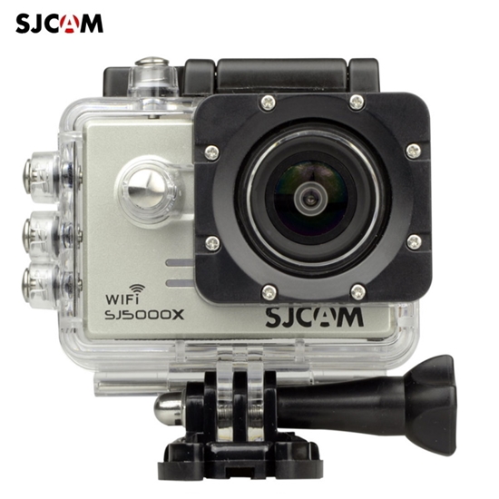 Picture of RETURNED SJCam SJ5000x Elite Wi-Fi Ūdendroša 30m Sporta Kamera 12.4MP 170° 4K HD 2.0" LCD Ekrāns Sudraba