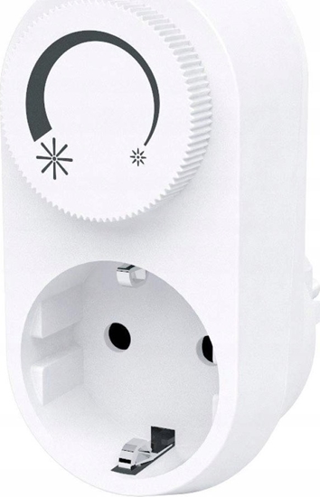 Изображение REV Adapter Plug with integr. LED-Dimmer,white EMD201 20270112
