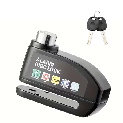 Attēls no Riff LOCK07 Universāla trauksmes disku bremžu slēdzene Velosipēdiem/Elektroskūteriem/Trīsriteņiem/Ratiņiem Black