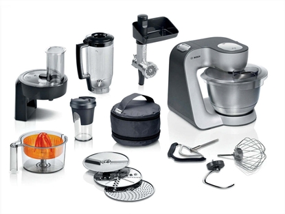 Attēls no Robot kuchenny Bosch MUM5 Series 4 1000 W srebrny - robot kuchenny MUM58359 (4242005501106)