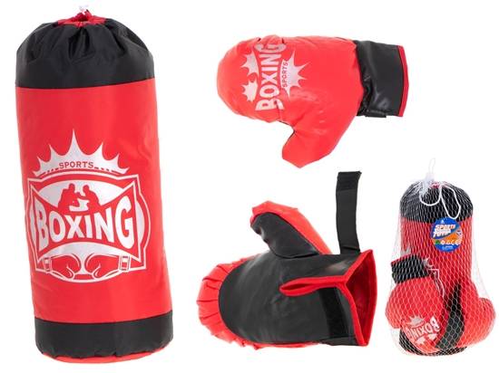 Picture of RoGer Children's Boxing Bag Set Red